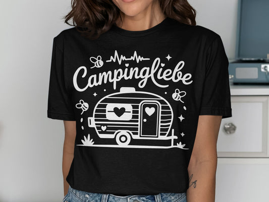 Campingliebe Graphic Tee Shirt for Outdoor Enthusiasts