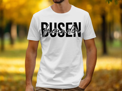 BUSEN freundin White Graphic Tee Product