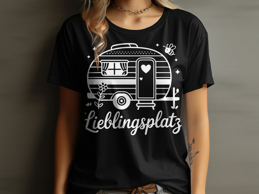 Lieblingsplatz Camper Graphic Women's Shirt