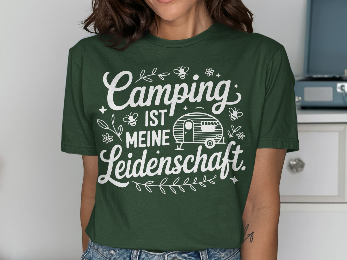 Camping Ist Meine Leidenschaft Graphic Tee