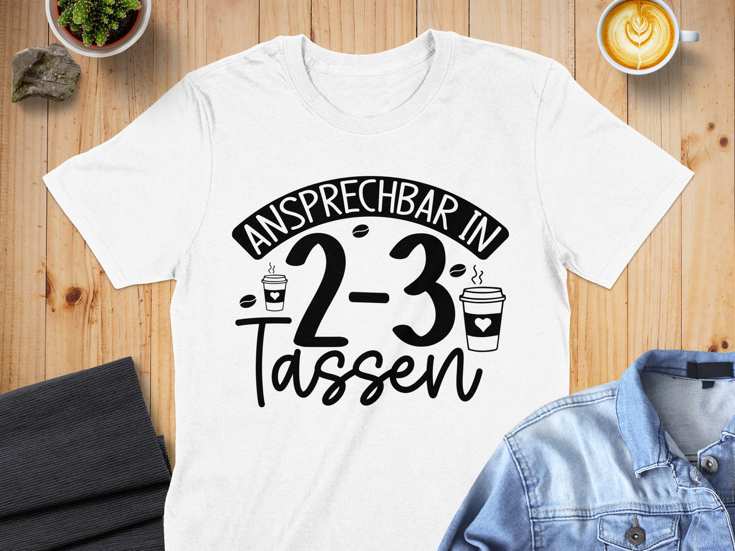 Ansprechbar in 2-3 Tassen Graphic Tee Product